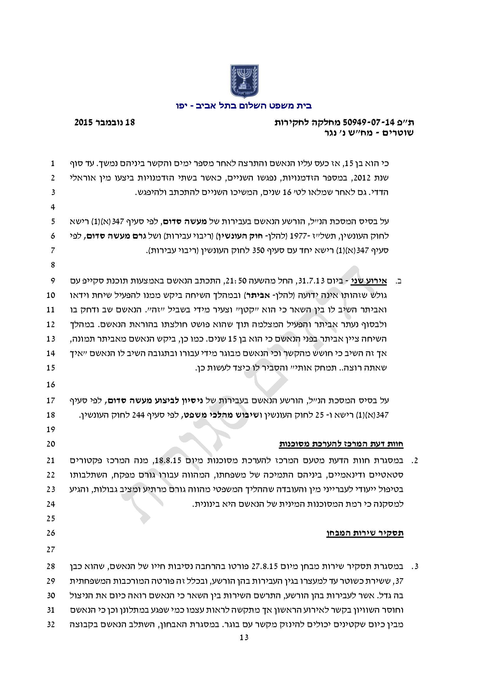 אבי דוביצקי תפס את גיל אוהד נגר