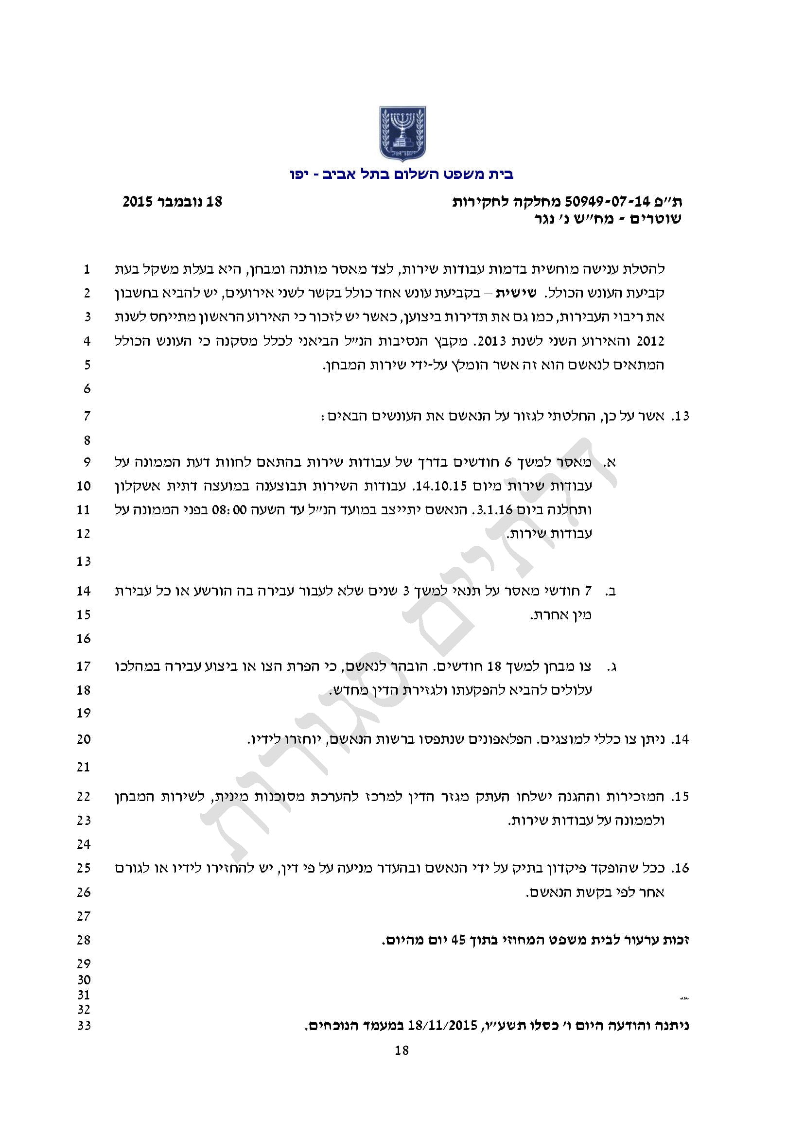 אבי דוביצקי תפס את גיל אוהד נגר